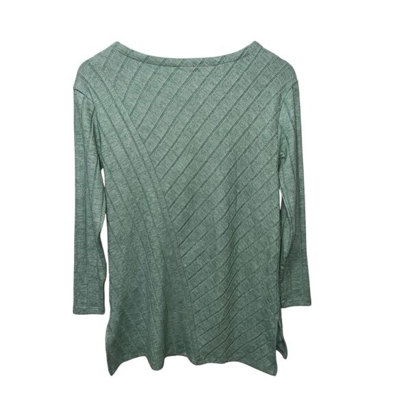 Anthropologie Maeve Women's Devine Tunic Top Long Sleeve Size XS Mint Green - Picture 5 of 11
